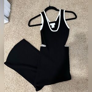 House of Harlow Black and White Cut Out Dress - Size Small, Worn Once